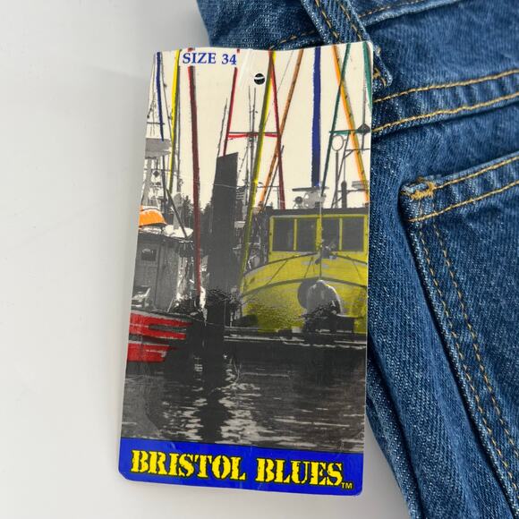 90s jorts denim jean shorts deadstock NWT 1990s vintage - Picture 5 of 8